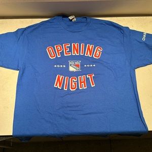 Rangers opening night 23-24 tshirt